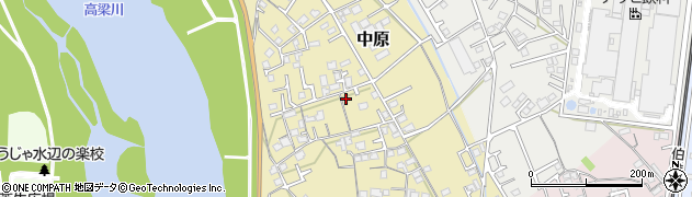 岡山県総社市中原701周辺の地図