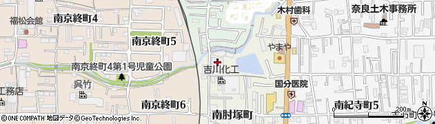 奈良県奈良市南肘塚町146周辺の地図