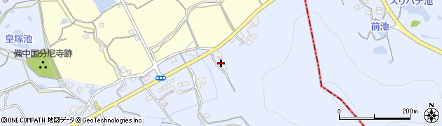 岡山県総社市宿35周辺の地図