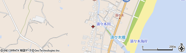 静岡県牧之原市須々木2160周辺の地図