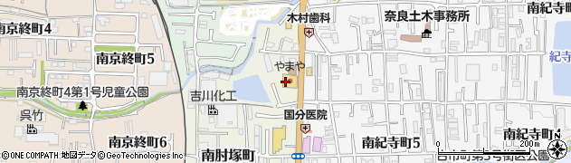 奈良県奈良市南肘塚町207周辺の地図
