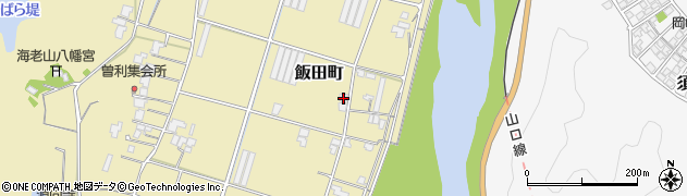 島根県益田市飯田町116周辺の地図