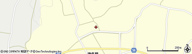 広島県世羅郡世羅町下津田376周辺の地図