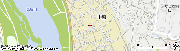 岡山県総社市中原882周辺の地図