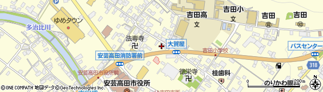 松岡クリーナー株式会社　吉田営業所周辺の地図