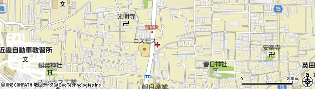 大阪府東大阪市稲葉2丁目5-50周辺の地図