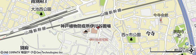 兵庫県神戸市西区伊川谷町別府763周辺の地図