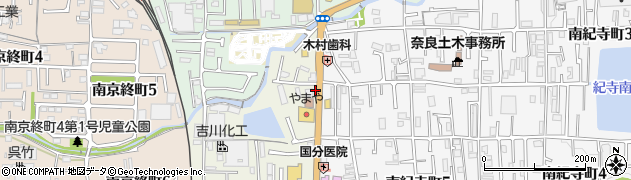 奈良県奈良市南肘塚町203周辺の地図