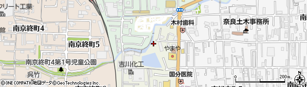 奈良県奈良市南肘塚町153周辺の地図