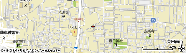 大阪府東大阪市稲葉2丁目5-36周辺の地図
