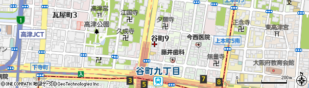 駿台上本町校周辺の地図