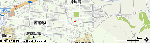 岡山県岡山市中区原尾島周辺の地図
