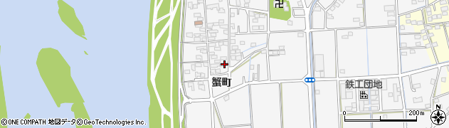 静岡県磐田市掛塚蟹町1455周辺の地図