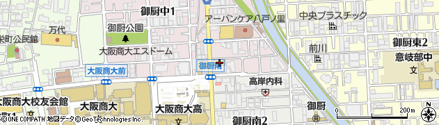 餃子の王将 八戸ノ里店周辺の地図