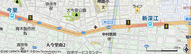 秋津螺旋株式会社周辺の地図