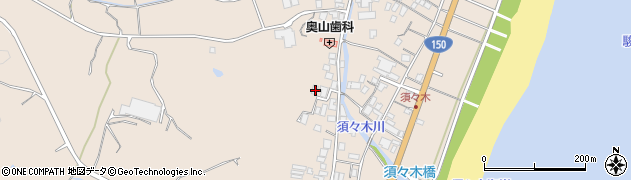 静岡県牧之原市須々木743-1周辺の地図