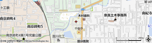 奈良県奈良市南肘塚町210周辺の地図