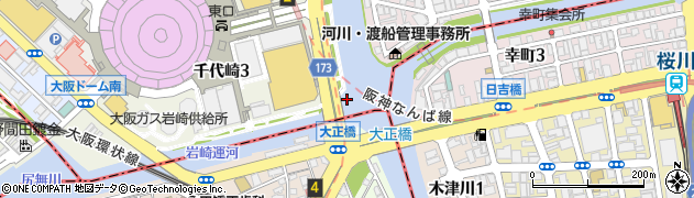 岩松橋周辺の地図