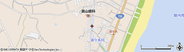 静岡県牧之原市須々木749-1周辺の地図