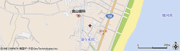 静岡県牧之原市須々木854周辺の地図