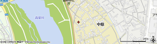 岡山県総社市中原868周辺の地図