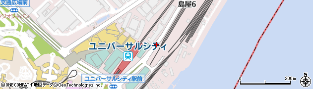 大阪府大阪市此花区島屋6丁目周辺の地図