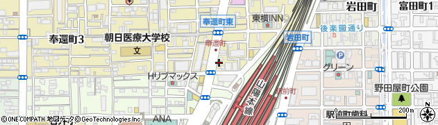 株式会社光メガネ　西口店周辺の地図