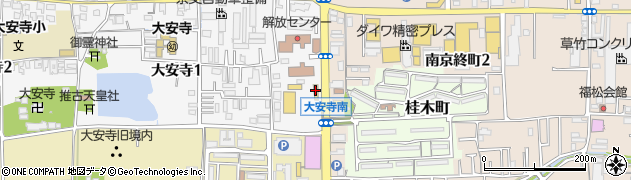 タイヤ館奈良周辺の地図