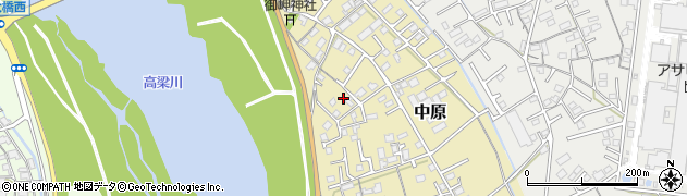 岡山県総社市中原867周辺の地図