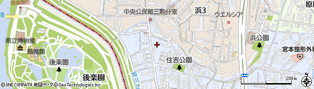 岡山県岡山市中区国富1035周辺の地図