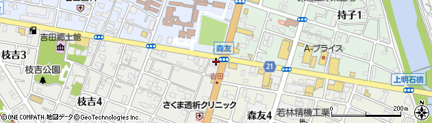 神明タクシー株式会社周辺の地図