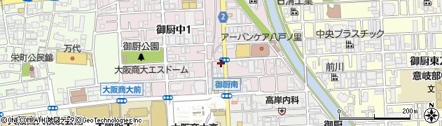 大優飯店周辺の地図