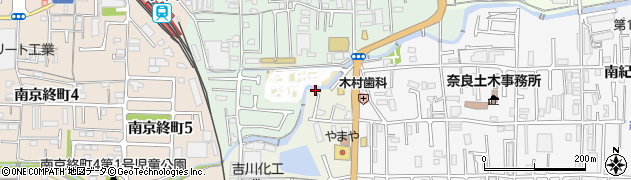 奈良県奈良市南肘塚町211周辺の地図