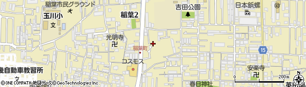 大阪府東大阪市稲葉2丁目5-53周辺の地図