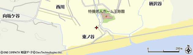 愛知県豊橋市小松原町（東ノ谷）周辺の地図