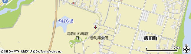 島根県益田市飯田町640周辺の地図