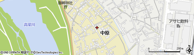 岡山県総社市中原845周辺の地図