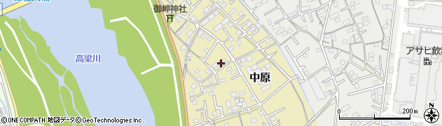 岡山県総社市中原871周辺の地図