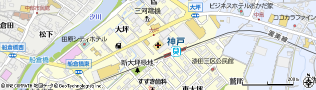 平川製材周辺の地図