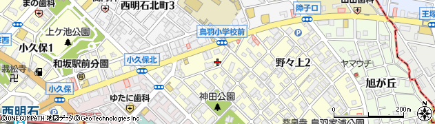 諫山学習塾周辺の地図
