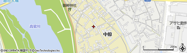 岡山県総社市中原870周辺の地図