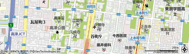 駿台フロンティアＪｒ．上本町校周辺の地図