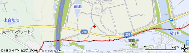 岡山県岡山市北区津寺1123周辺の地図