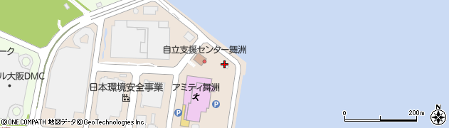 北港バスオムニセンター周辺の地図
