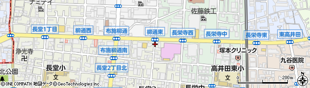 大阪枚岡奈良線周辺の地図