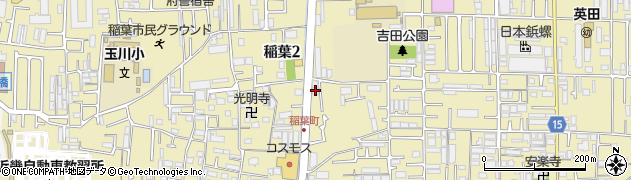 大阪府東大阪市稲葉2丁目5-63周辺の地図