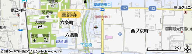 奈良県奈良市六条町316周辺の地図