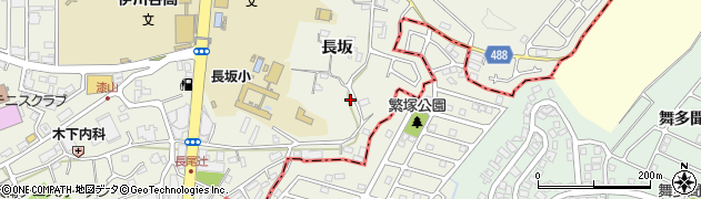 兵庫県神戸市西区伊川谷町長坂926周辺の地図