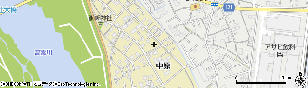 岡山県総社市中原848周辺の地図