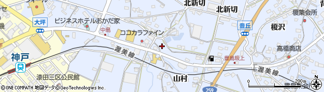 東邦清掃株式会社　田原営業所周辺の地図